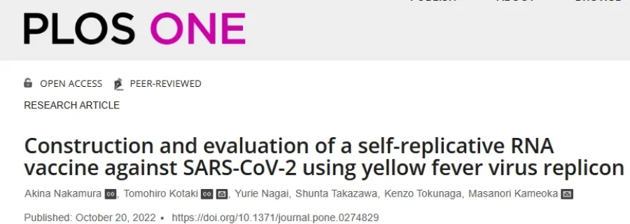 【NEPA21】利用黃熱病病毒復制子構建SARS-CoV-2 repRNA疫苗及其檢測